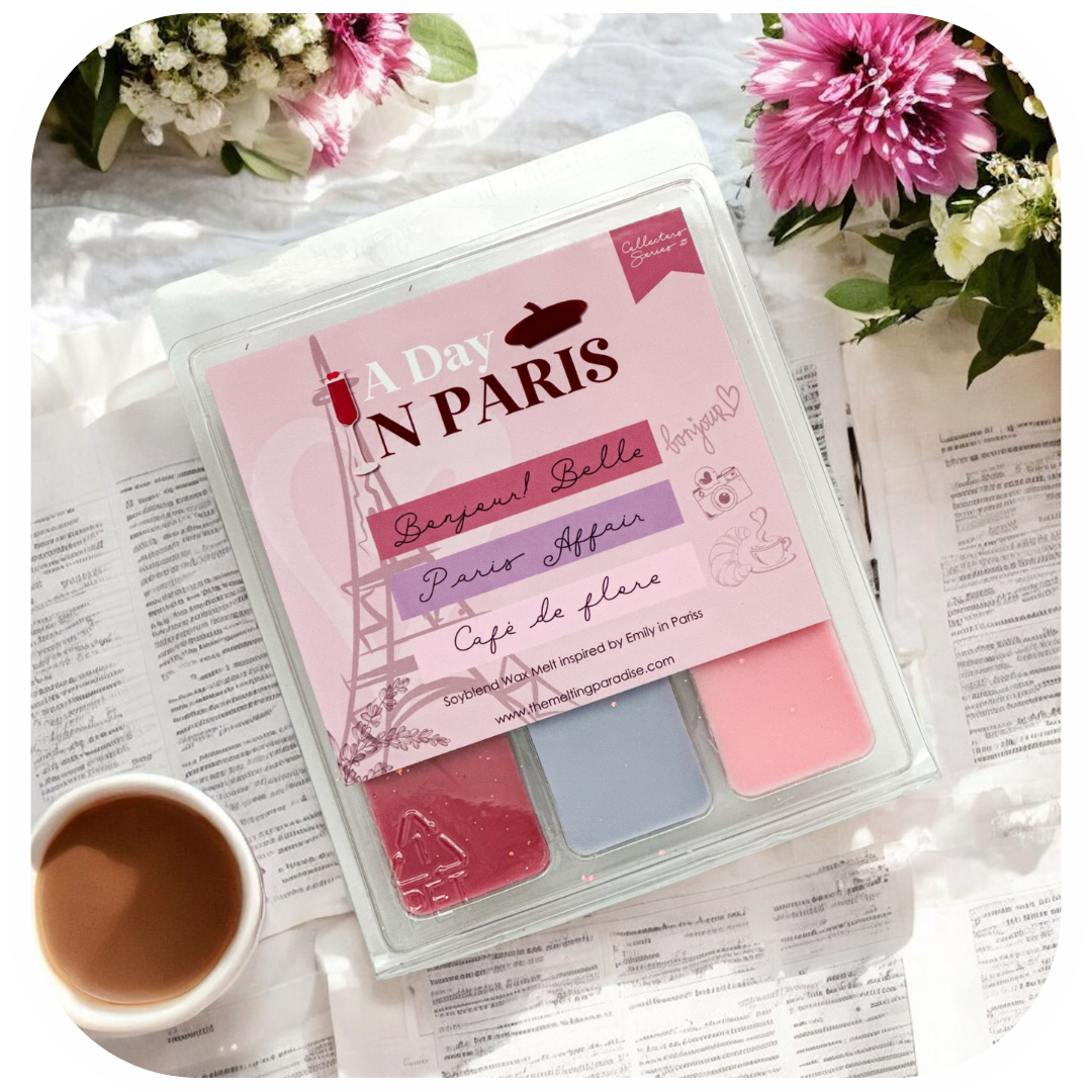 A Day in Paris Trio Wax Melts