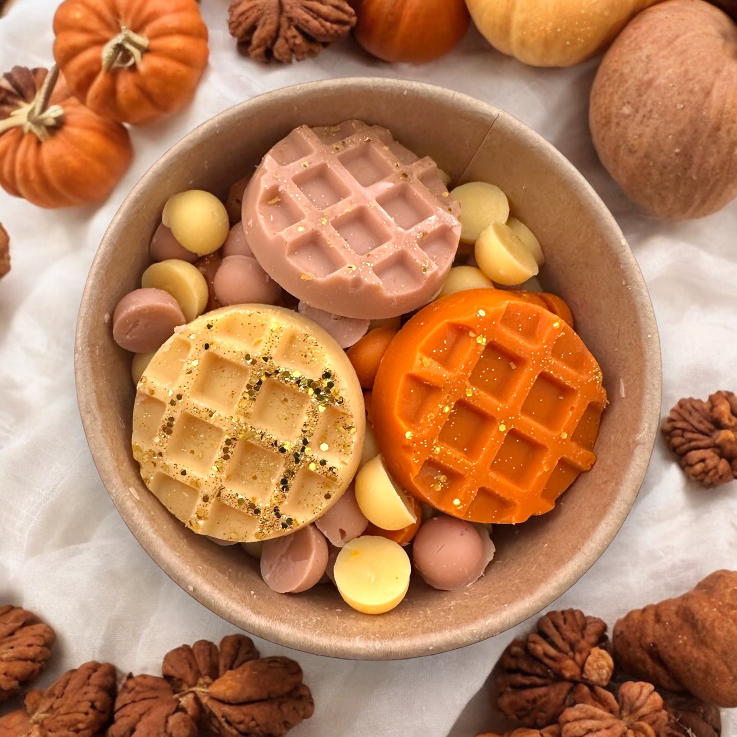 Pumpkin Pecan Waffles