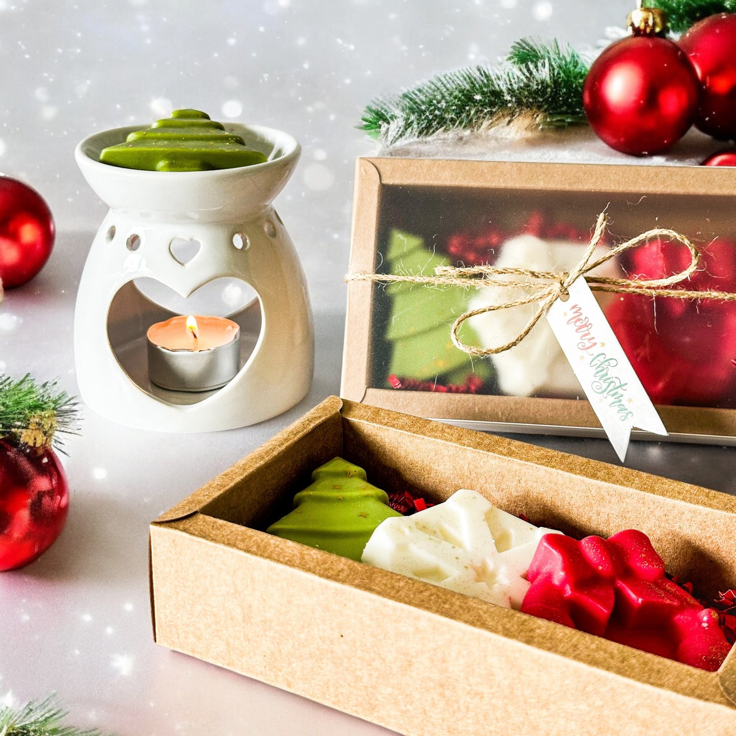 Trio Wax Melts (Kiss me under the Mistletoe)